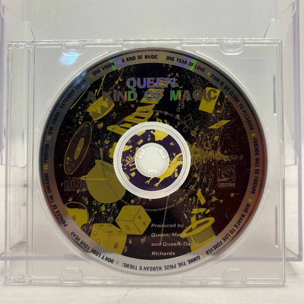 Queen A Kind of Magic CD Album 1986 Hollywood Records 161 152-2 Rock Music